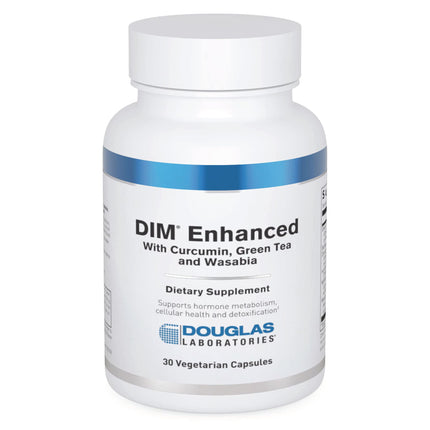 Douglas Laboratories DIM Enhanced - Supports Hormone Balance, Cellular Health & Detox* - With Antioxidants, Green Tea Extract & Wasabia - 30 Vegetarian Capsules