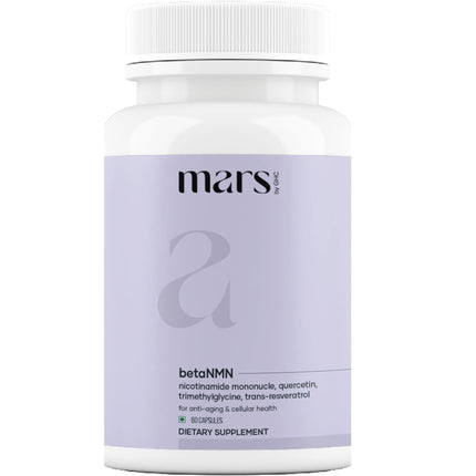 mars by GHC betaNMN Peptides, 60 Capsules Pack of 1