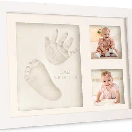 Baby Hand and Footprint Kit Quick Dry Clay Baby Footprints (Alpine White)