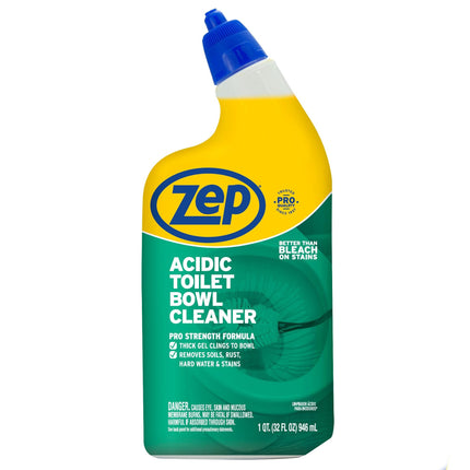 Zep Acidic Toilet Bowl Cleaner, 32 Oz