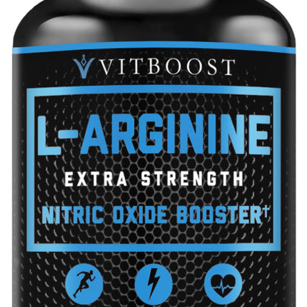 L Arginine Capsules with L-Citrulline 1500mg - Nitric Oxide Booster for Stamina, Muscle, Energy & Vascularity - L-Arginine and Essential Amino Supplement for Extra Strength | 30 Days Supply | 90 Count