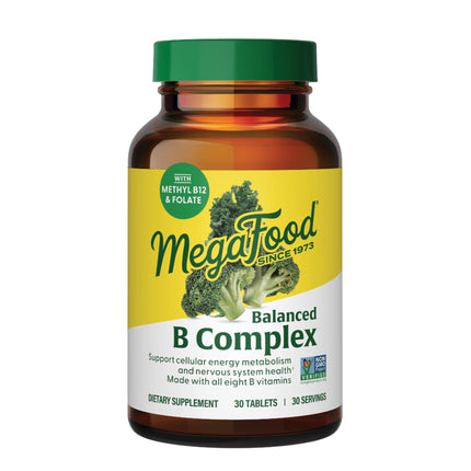 Megafood Balanced B Complex, 30 CT