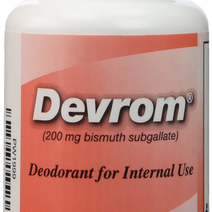 DEVROM® 200mg Capsules (Internal Deodorant)- 100 Capsules