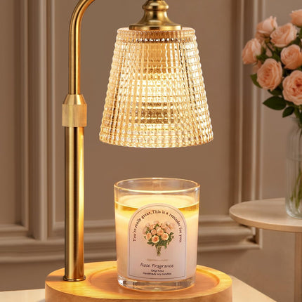 Candle Warmer Lamp with Timer,Birthday Gifts for Women Mom Home Decor