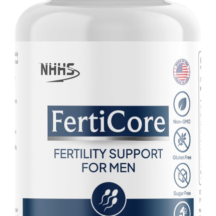 NHHS FertiCore Men's Fertility & Reproductive Wellness Supplement