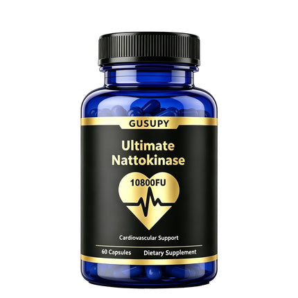 Purine-Free Odorless Nattokinase for Circulation Wellness, 60 Caps