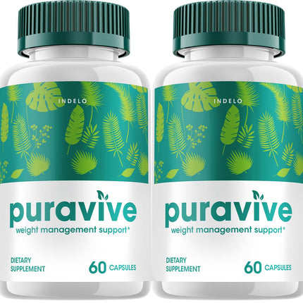 (2 Pack) Puravive Advanced Weight Loss Formula, Puravive Capsules, Puravive All Natural Pills Supplement Puravive Total Support Supplement for Men and Women (120 Capsules)