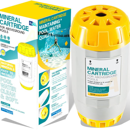 W28165 Replacement for Nature2 A30 Mineral Cartrigde W28166 for All A, Pro A Plus Vessel System AboveGround Pool, for up to 30,000 gallons Pool, 2704-010, 300379