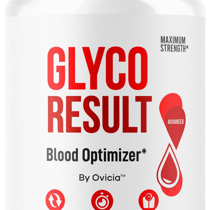 Glyco Result Capsules - Official GlycoResult Pills Advanced Support for Maximum Strength, All Natural Ingredients Premium Vitamins for Overal Health & Wellness, 60 Capsules for 1 Month