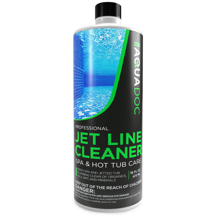Spa Jet Cleaner for Hot Tub - Spa Jet Line Cleaner for Hot Tubs & Jetted Tub Cleaner to Keep Your Jets Clean - Fast Acting Spa Flush for Hot Tub (Jet Line Cleaner - 1 Pint)