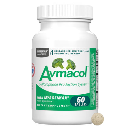 Avmacol Sulforaphane Glucoraphanin + Myrosinase – 60 Tablets