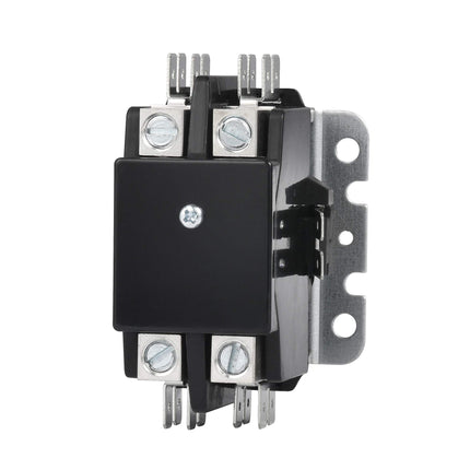 SUNLEE 2 Poles FLA 40 Amp Coil 24 VAC Air Conditioner Condenser Compressor Contactor AC Definite Purpose Contactor Universal Fit UL Recognized A2L Compliant