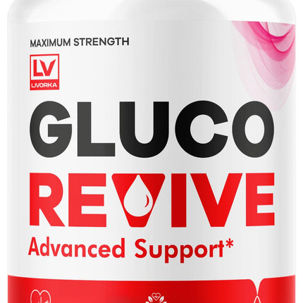 Gluco Revive - GlucoRevive, Gluco Revive Pills,GlucoRevive Support, GlucoRevive Capsules, Gluco Revived All Natural Premium Formula, Gluco Revive Pills Reviews, 30 Capsules for 1 Month