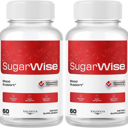(2 Pack) Sugar Wise Capsules - The Official Support Capsules, All Natural Premium Advanced Formula, Multivitamin Support for Health & Wellness Reviews, 120 Capsules for 2 Months
