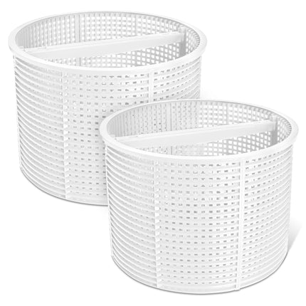 SPX1082CA Skimmer Basket Replacement for Hay-ward Swimming Pool Skimmer, Filter Basket Assembly with Handle Compatible with Aladdin B-152 Hay-ward SPX1082CA SP1082C Select Automatic Skimmers, 2 Pack