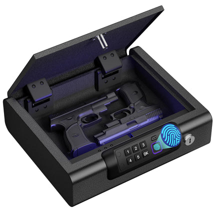 BILLCONCH Gun Safe,Biometric Fingerprint Gun Safe for Handgun Pistol Safes