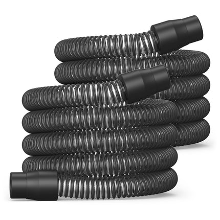 2-pack CPAP Hose, Universal CPAP Tubing - 6 Foot (72") Standard 22mm, Compatible with Most CPAP, BiPAP, and BiLevel Machines, CPAP Supplies, Durable, Flexible, Leakage Free, Black