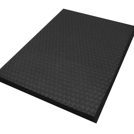 Hudson Exchange (4'x6') MaxCush Anti-Fatigue Comfort Industrial Ergonomic Mat Black