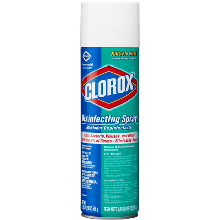Clorox Disinfectant Spray, 19 Ounce, 1 Each