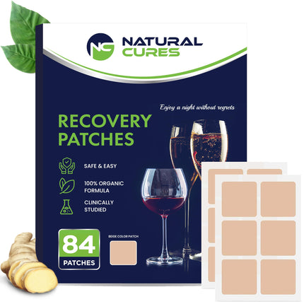 84-Pack Party Patches - Wake Up Refreshed and Energized with Skin-Friendly Patch - Strong Adhesive for Secure Fit - Natural Ingredients for Quick Recovery (Beige (84 Count))