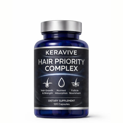 KERAVIVE Hair Priority Complex,120 Capsules