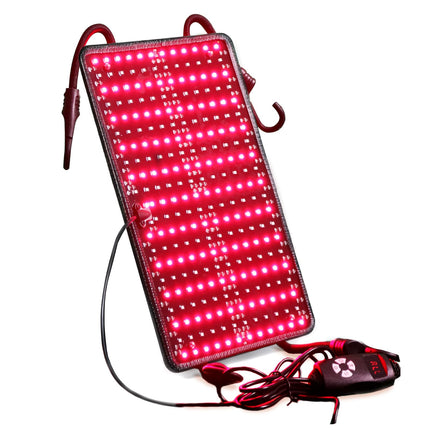 PEEKO Red Light Therapy Panel for Sauna Tent, 660nm and 850nm Near Infrared Light, 216 LED Red Light Therapy Device for Home Sauna, Face and Body
