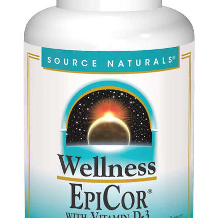 Source Naturals Wellness EpiCor with Vitamin D-3 for Heightened Immune Defense* - 120 Capsules