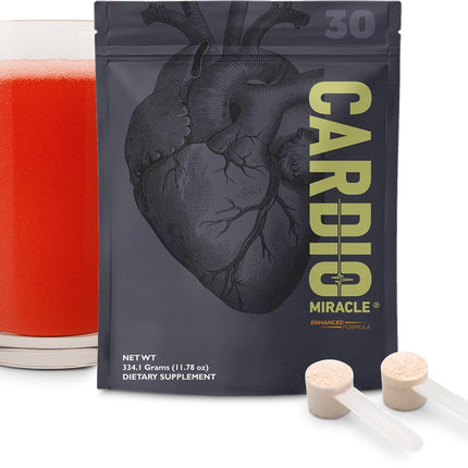 Cardio Miracle Nitric Oxide Supplement 30 Servings - Beet Root Powder with L-Arginine to Support Circulation, Blood Flow, Energy, Endurance, Stamina & Heart Health for Men and Women