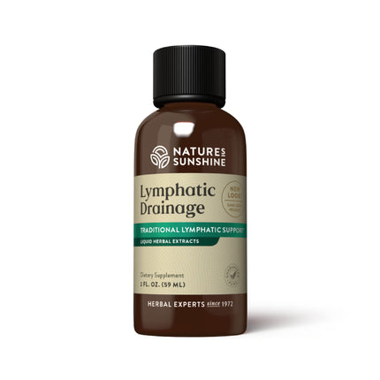 Nature's Sunshine Lymphatic Drainage & Chlorophyll Stick Packs (Lime Flavor) Bundle | Lymphatic, Detox & Immune Support | Liquid Drops + Drink Mix | Cleanse, Energize & Support Overall Wellness