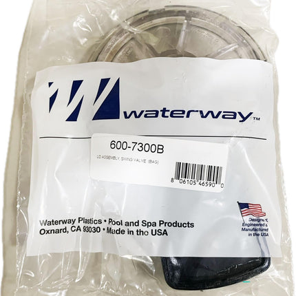 Waterway Plastics 600-7300B TruSeal Swing Check Valve and Lid Same as 600-7300