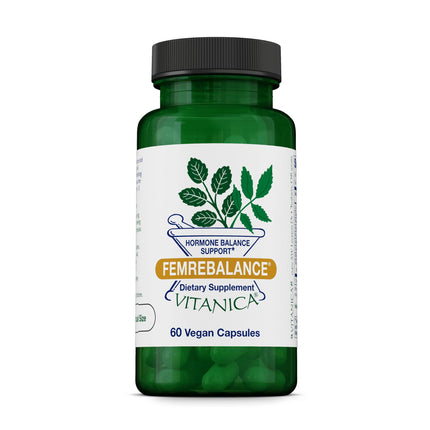 Vitanica FemRebalance, Hormone Balance Support for Women, Vegan, 60 Capsules