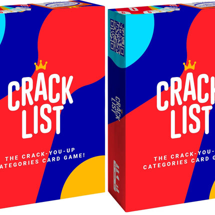 SAVANA Crack List - The Crack-You-Up Categories Card Game | 2+ Players | Quick and Hilarious Game for Kids, Teens and Adults | Family Board Games