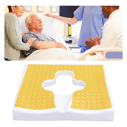 Eriro Anti Bedsore Cushion,Waterproof,Breathable, Comfortable, Pain-Relieving and Pressure-Sore Care Fiber Material Bed Sore Cushion for Butt, Suitable for bedridden Elderly and Disabled People