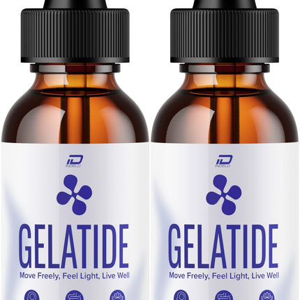 Gelatide Drops – Advanced Liquid Formula for Daily Health & Wellness Support (2 Bottles – 2 Month Supply)