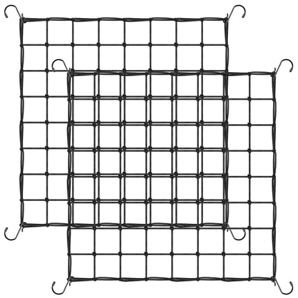 Trellis Netting, Scrog Net 4×4 ft, Heavy-Duty, Grow Tent Accessories, 2 Pcs