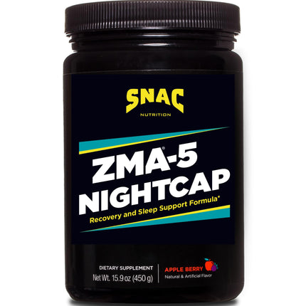ZMA-5 Nightcap Rapid Recovery - Pre Workout Supplement for Deep Sleep, 450g