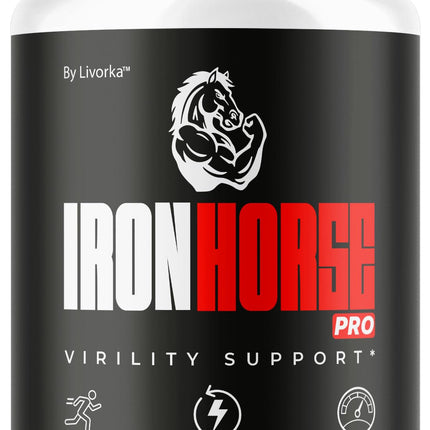 Iron Horse Pro Supplement Pills - Official Advanced Formula Support Capsules - Maximum Strength, Natural Iron Horse Pro for Overall Health & Wellness, 60 Capsules for 1 Month