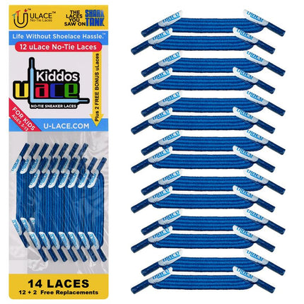 U-Lace uLace Kiddos Double Pack - Bright Blue