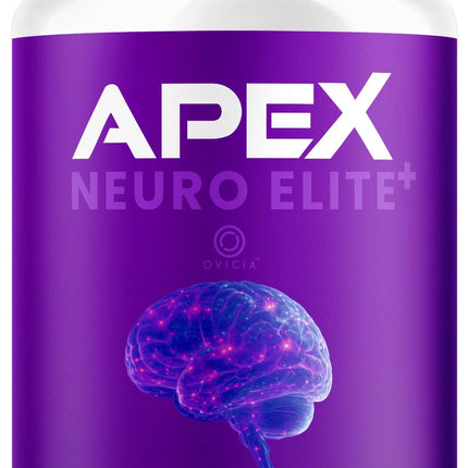 Apex Neuro Elite Capsules - Official ApexNeuro Elite Pills Advanced Formula Support Maximum Strength, All Natural Ingredients Vitamins for Overall Health & Wellness, 60 Capsules for 1 Month