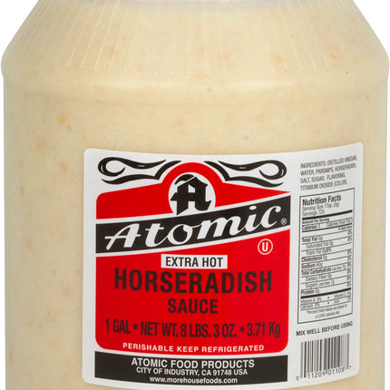 Atomic Horseradish - Extra Hot - 1 Gal - 128 Ozs