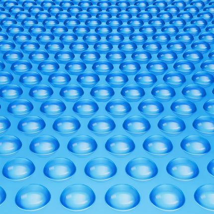 VEVOR Solar Pool Cover, 24 x 12 ft Rectangle Solar Cover 16 mil for Pools, Inground Above Ground Swimming Pool Solar Blanket with Bubble, Heat Retaining Solar Covers Blue