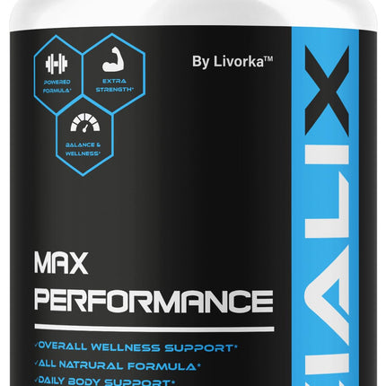 Cialix Pills for Men, Official Cialix Premium Advanced Formula Supplement Capsules - Maximum Strength, Natural Cialix Vitamin Support for Overall Health & Wellness, 60 Capsules for 1 Month