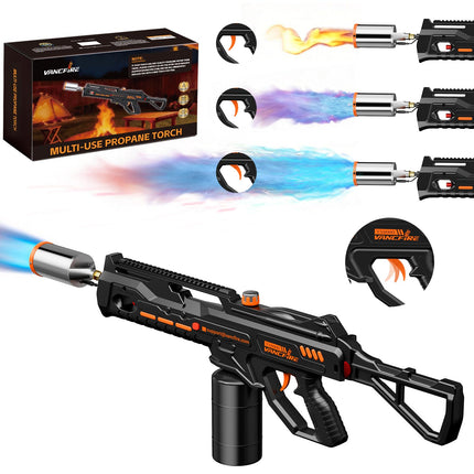 Powerful Propane Torch,36.7" Extra Long Blow Torch & Flamethrower with Trigger,Heavy Duty Cooking Searing Torch for Fire Starting,Grilling,Searing Steak & Weeding(Propane Tank Not Included)
