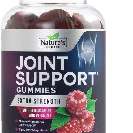 Joint Support Gummies - Extra Strength Glucosamine Gummy Supplement with Vitamin E - Natural Cartilage Joint Health & Flexibility Support, Best Support Glucosamine Chew for Men & Women - 120 Gummies