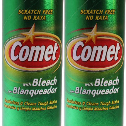 Comet Cleanser with Bleach 28 Ounce, Pack of 2,Liquid,Unscented