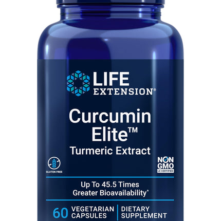 Life Extension Curcumin Elite Turmeric Extract, 60 Count