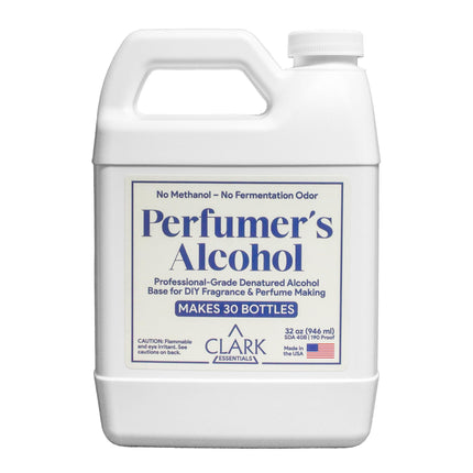 Clark Essentials, Perfumer's Alcohol, 32 oz for DIY Fragrances
