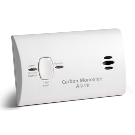 Kidde Carbon Monoxide Detector, AA Battery Powered, Portable for Travel or Home, 85 dB Alarm, LED Status Indicators, 3rd Edition