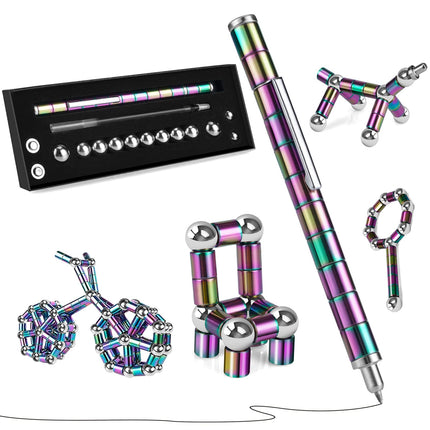 LARAH Fidget Pen and Stress Relief Desk Toy for Adults and Teens（Colorful）