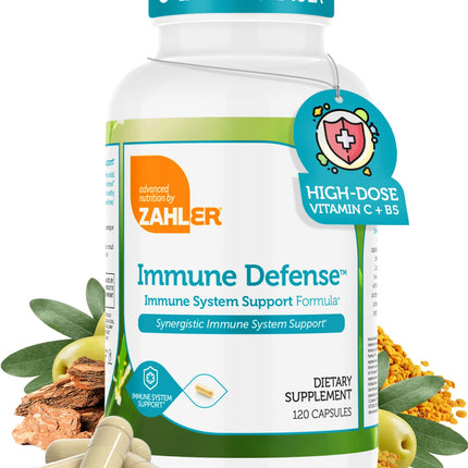 Zahler Immune Defense, Immune System Support, Certified Kosher, 120 Capsules